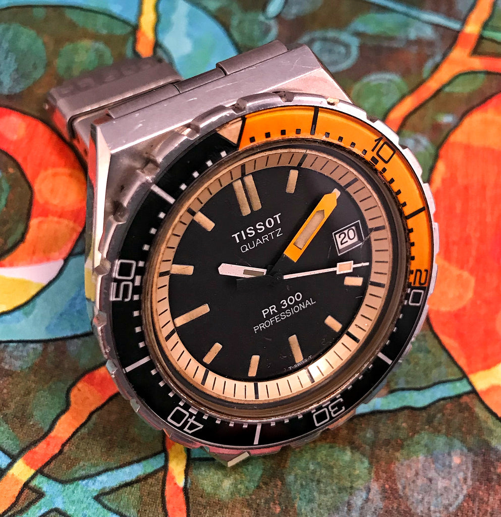 ROCKIN EARLY 80s TISSOT PR300 PROFESSIONAL DIVER