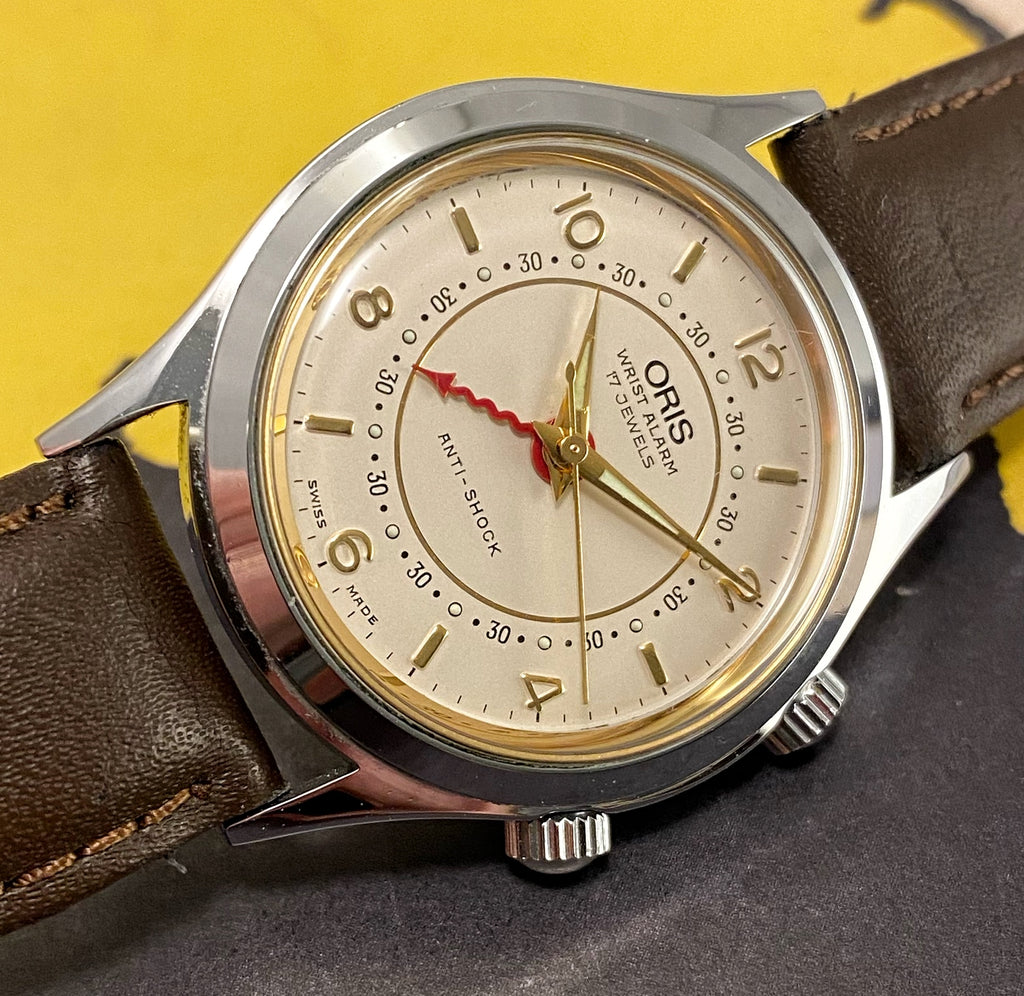 STUNNING 90s ORIS ALARM RETROWATCHGUY