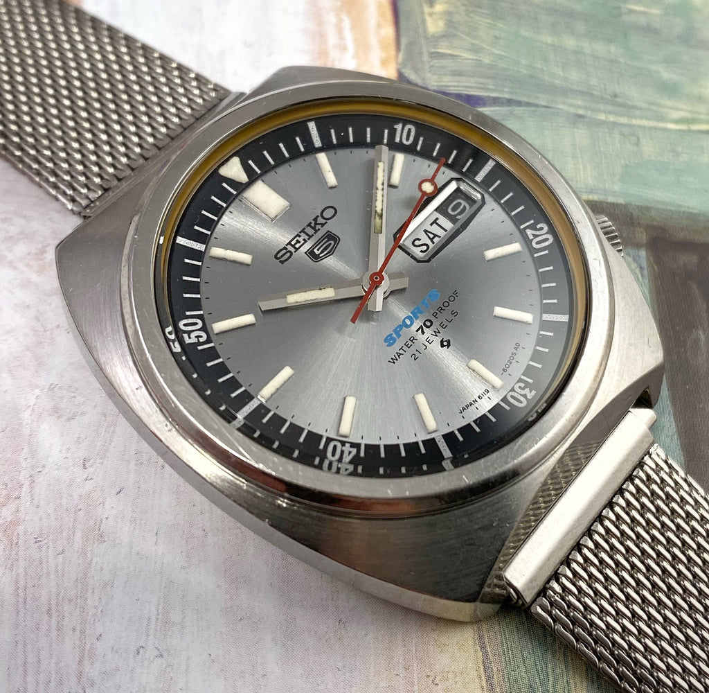 Seiko 5 hot sale sports 6119