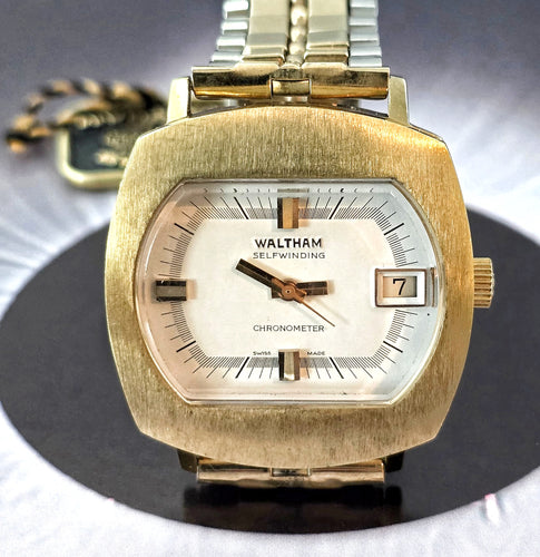 DAPPER~NEAR MINT60s WALTHAM CHRONOMETER