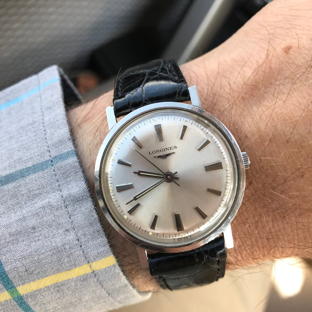 COOL 60s LONGINES CAL. 280 WITH BRACELET SERVICED RETROWATCHGUY