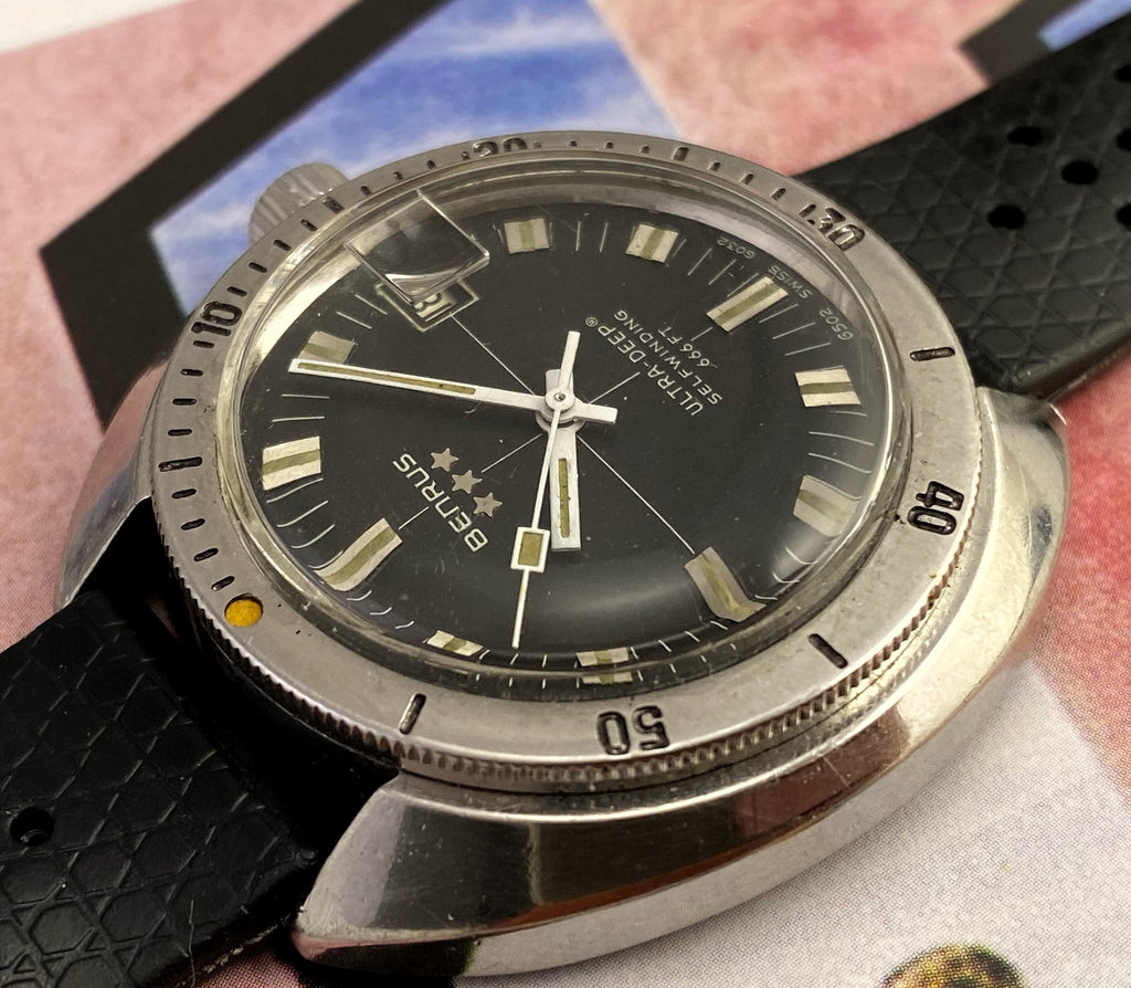 VIETNAM ERA~BENRUS 666 ULTRA-DEEP – RETROWATCHGUY