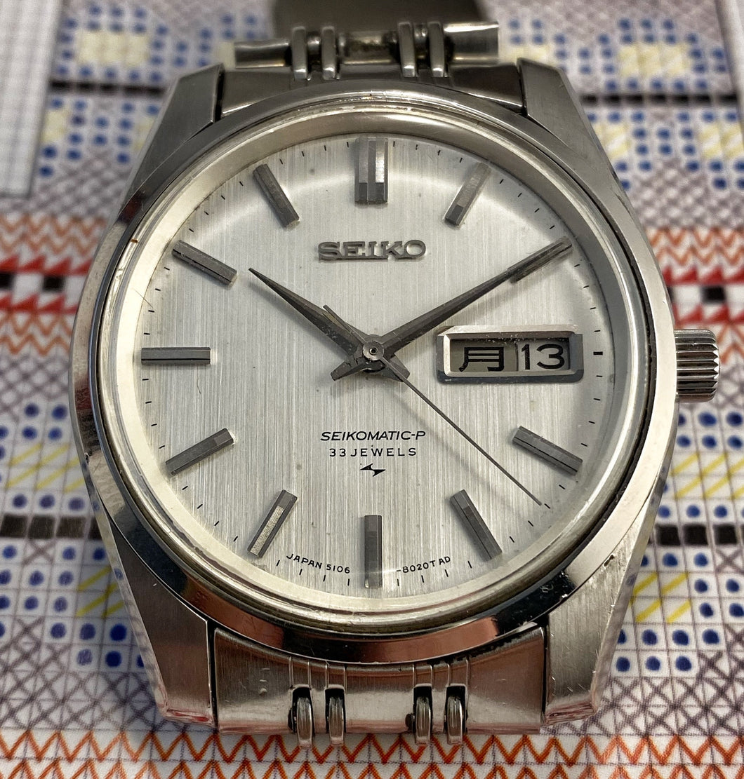 SWANKY~AUGUST 1967 SEIKOMATIC-R~SERVICED – RETROWATCHGUY