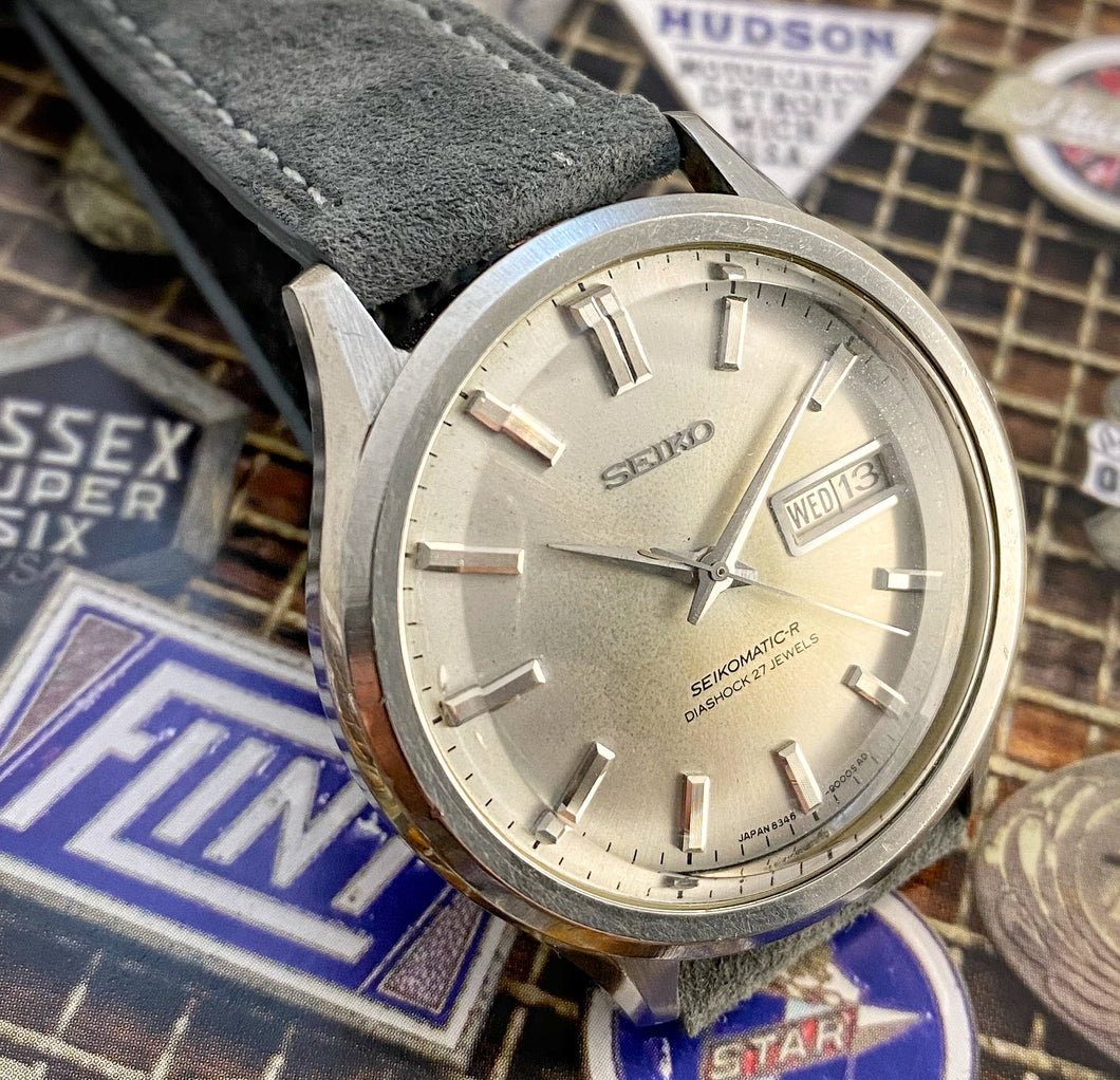 SERVICED~NOVEMBER 1966 SEIKOMATIC-R 27 JEWEL DAY/DATE – RETROWATCHGUY